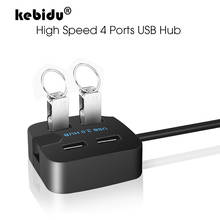 USB 2.0 USB3.0 Hub High Speed 4 Port Usb Hub USB Splitter Adapter Power Supply for Mac Notebook Laptop Desktop with Phone Holder 2024 - buy cheap