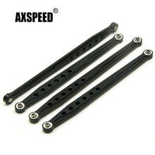 AXSPEED Aluminum Front&Rear Lower Suspension Link Rod Linkage for Axial SCX10 1/10 RC Crawler Car Truck Replacement Parts 2024 - buy cheap