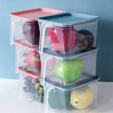 Storage-Boxes Jars Refrigerator-Organizer Handle Fridge Kitchen-Supplies Food Egg-Fruit Container Transparent Sealed Grains Bean 2024 - buy cheap