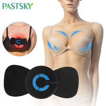 Intelligent EMS Electric Pad Breast Enhancer Pulse Chest Massager Frequency Vibration Bra Booster Growth Stimulator Stickers 2024 - buy cheap