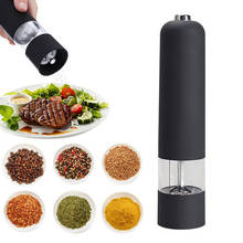 2 In 1 Adjustable Electric Pepper Salt Spice Mill Grinder Pepper Grinder Easy Clean Home Kitchen BBQ Tools For Cooking Restauran 2024 - buy cheap