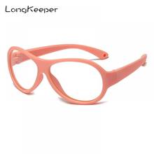 LongKeeper Kids Anti Blue Light Blocking Glasses Children Computer Eyeglasses Boys Girls Clear Lens Spectacles Anti-UV Oculos 2024 - buy cheap