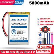 5800mAh 804880 Battery for Charm Opus Opus1 Opus2 Player 1 2 Li-Polymer Rechargeable Accumulator Replacement 4 Lines+Plug 2024 - buy cheap