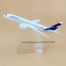 16cm Metal Alloy Plane Model Chile Air LATAM Airways Boeing 787 B787 Airlines Airplane Model w Stand Aircraft  Gift 2024 - купить недорого