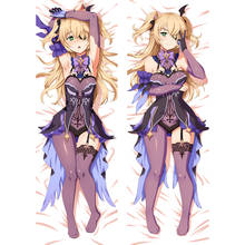 Game Fischl Cosplay Dakimakura Case Game Genshin Impact Cosplay Hugging Body Pillowcase Throw Bedding Pillow Cover Case 2024 - buy cheap