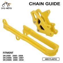 Motorcycle Chain Guard Guide + Swingarm Chain Slider For SUZUKI DRZ400 2000-2004 DRZ400E 2000-2007 DRZ400S 2000-2017 2024 - buy cheap