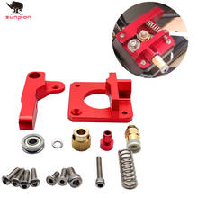 3D Printer Parts MK8 Extruder Upgrade Aluminum Block bowden extruder 1.75mm Filament Reprap Extrusion for Ender 3 CR10 CR10S PRO 2024 - buy cheap