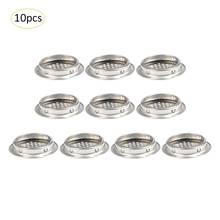 10pcs/set Cabinet Stainless Steel Vent Round Vent Mesh Ventilating Hole For Cabinet Kitchen Bathroom 2024 - buy cheap