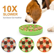20 Pcs Slow Feeder Dog Bowl with Bottom Suction Cup Non Slip Anti-Gulping Puzzle Feeders Interactive Bloat Stop Dogs Dish K1 2024 - buy cheap
