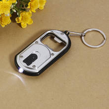 Multi-Purpose 2-in-1 Keychain Key Ring LED Light Flashlight Torch Bottle Opener Outdoor Travel Kits 2024 - buy cheap