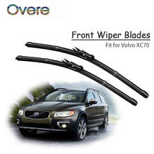 Overe 1Set Rubber Car Front Wiper Blade Kit For Volvo XC70 2016 2015 2014 2013-2000 Windscreen Original Wiper Accessories 2024 - buy cheap