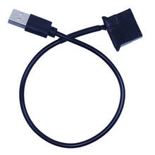 1 шт. 4-контактный разъем на 5 в USB-разъем, USB-кабель адаптера, 4-контактный кабель питания Molex Fan, чехол для компьютера, адаптер, шнур 2024 - купить недорого