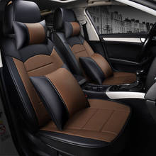 New Luxury leather Universal car seat cover for toyota All models toyota rav4 toyota corolla chr land cruiser prado premio camry 2024 - buy cheap