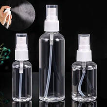 Refillable Spray Bottles Travel Transparent Plastic Perfume Bottle Atomizer Mini Empty Cosmetic Containers 10ml 30ml 50ml 100ml 2024 - buy cheap