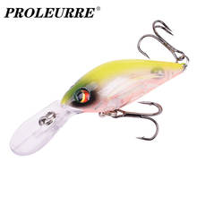 1Pcs Crank Trolling Wobbler Fishing Lure 85mm 8.5g Deep Diving Minnow Artificial Hard Bait Bass Pike Crankbait Pesca Tackle 2024 - buy cheap