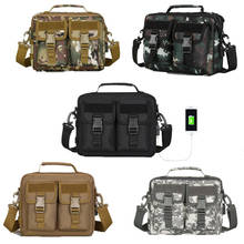 Men's Military Tactical Bag Molle Waterproof Chest Shoulder Bag Satchel Army Multifunctional Hunting Camo Portable Handbag Gear 2024 - buy cheap