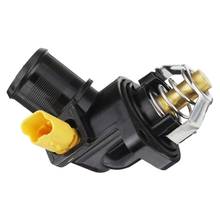 Car Engine Coolant Thermostat Cover with Housing for Peugeot Bipper 206 207 1007 Citroen C2 C3 I II 1336Z2 1336.Z2 2024 - buy cheap