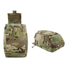 Sunsnow tático dobrável bolsa de despejo multiuso tático saco táticas airsoft acessórios-mc bk rg 2024 - compre barato