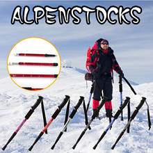 40# Nordic Walking Sticks Telescopic Trekking Climbing Shock Hiking Walking Trekking Trail Poles Stick Adjustable Canes Elderly 2024 - buy cheap