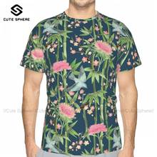 Bamboo T-Shirt Summer Fashion Polyester T Shirt Printed Short Sleeve Tshirt Mens Oversized 2024 - buy cheap