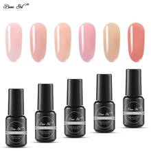 Beau Gel 8ml Jelly Nude Color Gel Varnish Nail Gel Polish Nail Art UV Gel Lacquer Semi-transparent Soak Off Long Lasting 2024 - buy cheap