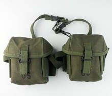 Tomwang2012. Par vietnã guerra eua exército m16a1 m1956 bolsa de bolso metal fecho lona munição bolsa guerra militar reencenações 2024 - compre barato