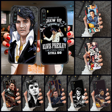 Elvis presley caso de telefone para xiaomi redmi nota 7 7a 8t 9 9a 9s 10 k30 pro ultra preto silicone capa celular moda hoesjes 2024 - compre barato