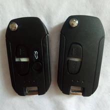 Dakatu 2/ 3 botão modificado remoto flip dobrável caso chave do carro escudo chave para mitsubishi outlander lancer evo colt mirage mit11 2024 - compre barato