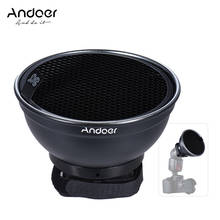 Andoer 5.9" Silver Beauty Dish Diffuser Honeycomb for Neewer Canon Nikon Photography On-camera Flash Speedlite Speedlight 2024 - buy cheap