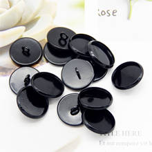 10pcs Iron Black Cabochon Metal Cotton For Toys Eye Jewelry Accessories Cameo tray snap button cabochon Base 2024 - buy cheap