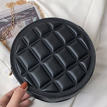 Small Solid Color Round Shoulder Crossbody Bags for Women 2021 PU Leather Women's Designer Handbag Travel Female Messenger Bag 2024 - buy cheap