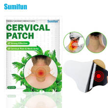 12pcs/bag Sumifun Neck Patch Joint Cervical Spondylosis Pain Relief Sticker Rheumatoid Arthritis Wormwood Medical Plaster K04801 2024 - buy cheap