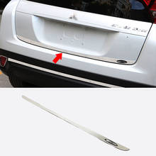 Stainless Steel Red/Blue/Black For Mitsubishi Eclipse Cross accessories 2018 2019 Rear Tailgate Trunk Lid Cover Trim car Styling 2024 - buy cheap