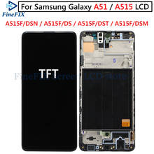 Display lcd para samsung galaxy, tela sensível ao toque com painel, a515 a515f a515f/ds a515fd 2024 - compre barato