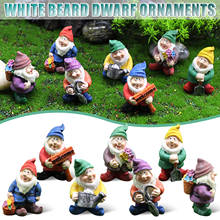 Gnome enfeite de barba branca, doméstico, acessório decorativo para casa, gramado, jardim, musgo, carnaval, 2021 2024 - compre barato