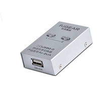 2 Port USB Switch Selector Auto Printer switch Sharer 2 in 1 out Two computers share one USB Printer Device FJ-2UA 2024 - buy cheap