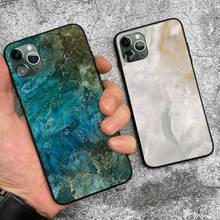 Натуральная керамическая текстура гранита, мрамора, роскошный мягкий силиконовый чехол для телефона, чехол для iPhone 6 6s 7 8 Plus X XR XS 11 Pro Max 2024 - купить недорого