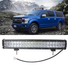 Barra de luces LED para coche todoterreno, 20 pulgadas, ATV, UTV, UTE, 4x4, 4WD, camioneta, Camper, Pickup, 12V, 24V, lámpara indicadora de conducción combinada 2024 - compra barato