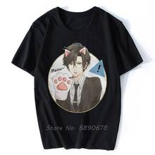 Jumin camisa masculina t mística messenger mm bg otome jogo louco camiseta manga curta gola redonda camiseta algodão presente harajuku 2024 - compre barato