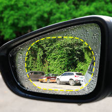 Filme adesivo anti-chuva para carro, filme protetor para espelho retrovisor, membrana anti-neblina, à prova d'água para janela, espelho veicular 2024 - compre barato