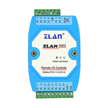 ZLAN6002 RS485 modbus RTU I/O module Digital input output Analog Remote Control switch remote I/O controller 2024 - buy cheap