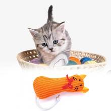 Забавная игрушка-пазл для домашних животных, молярная игрушка С Кошачьей Мятой, устойчивая к укусам плюшевая креативная жевательная игрушка для кошек, котят, аксессуары для игр 2024 - купить недорого
