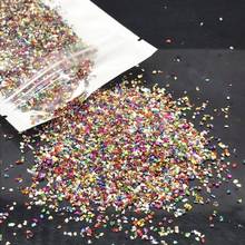 50G Decorative Crystals Broken Stones Bulk Resin Fillers For DIY UV Resin Epoxy Resin Jewelry Mold Fillings Art Crafts 2024 - buy cheap