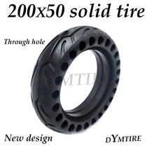 Mini Electric Scooter 8 Inch 200x50 Solid Tire Through Hole Hollow Tubeless Tire Wear Resistant Accessories 2024 - buy cheap