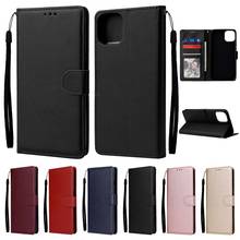 SE 2020 Leather Flip Case For iPhone 11 Case iPhone SE 2020 X XR 11 Pro XS Max 6 6s 7 8 Plus Cover Shockproof Phone Shell Etui 2024 - buy cheap