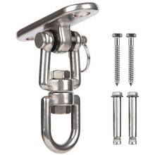 New Punching Bag Hanger, Stainless Steel Swivel Ceiling Mount for Beam Heavy Bag,Gym Swing,Trapeze,Hammock 2024 - buy cheap