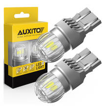 AUXITO 2Pcs 1500Lm T20 7443 LED Canbus No Error White W21/5W LED Lamp DRL for Lada Car Parking Position Backup Reverse Lights 2024 - buy cheap