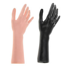 Maniquí de plástico para mujer, mano derecha para joyería, pulsera, anillo, guante, exhibición, 1 unidad 2024 - compra barato