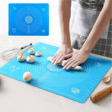45x60cm Silicone Pad Baking Mat Sheet Extra Large Baking Mat for Rolling Dough Pizza Dough Non-Stick Maker Holder Kitchen Tools 2024 - buy cheap