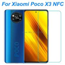 Screen Protector For Xiaomi Poco X3 NFC Tempered Glass Phone Front Film On Xiaomi Poco X3 NFC Screen Protective Glass Guard Film 2024 - buy cheap